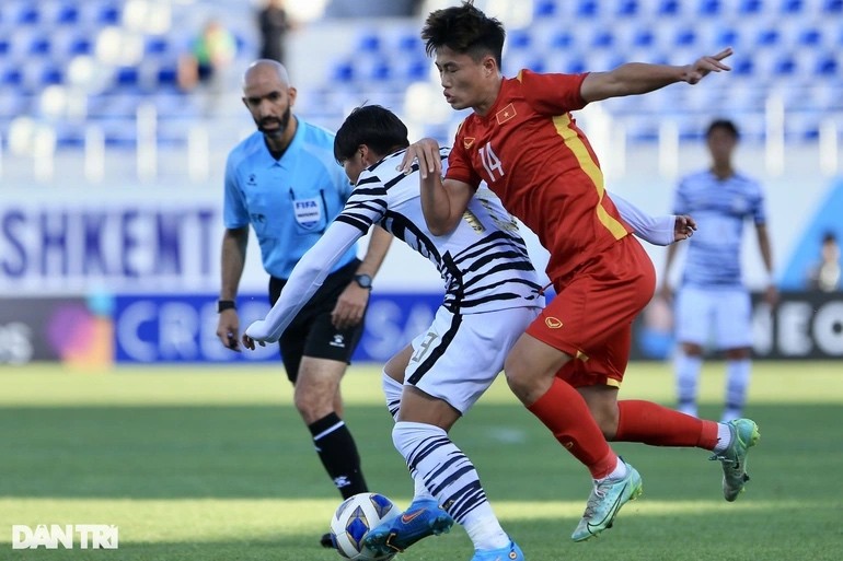 Những pha bóng 'nghẹt thở' tại trận U23 Việt Nam   U23 Hàn Quốc
