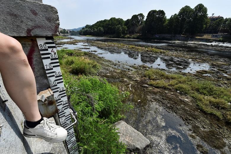 Con sông dài nhất Italy 'hứng chịu' cảnh hạn hán tồi tệ nhất trong 70 năm qua