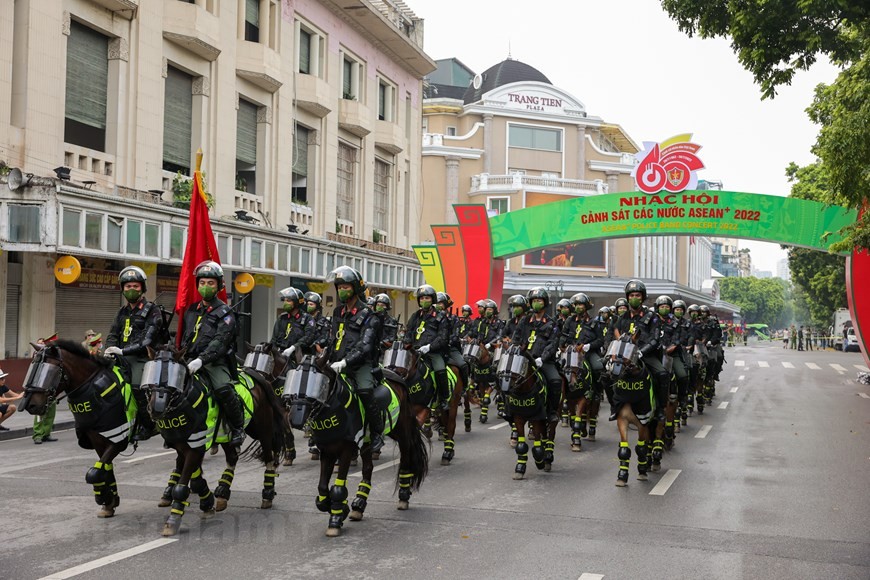 Mãn nhãn với các màn trình diễn tại Nhạc hội Cảnh sát các nước ASEAN+