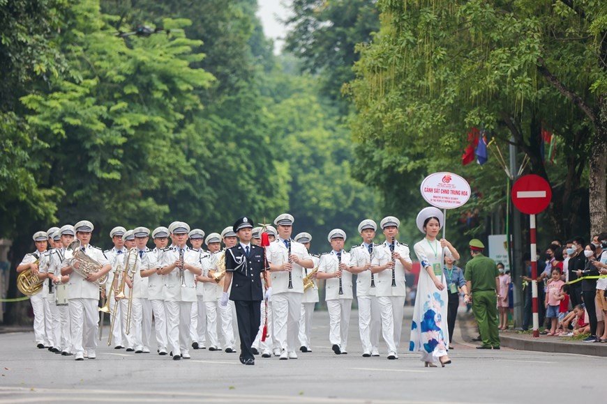 Mãn nhãn với các màn trình diễn tại Nhạc hội Cảnh sát các nước ASEAN+