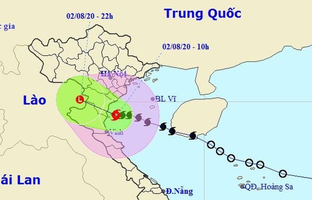 bao so 2 da di vao cac tinh ninh binh den nghe an