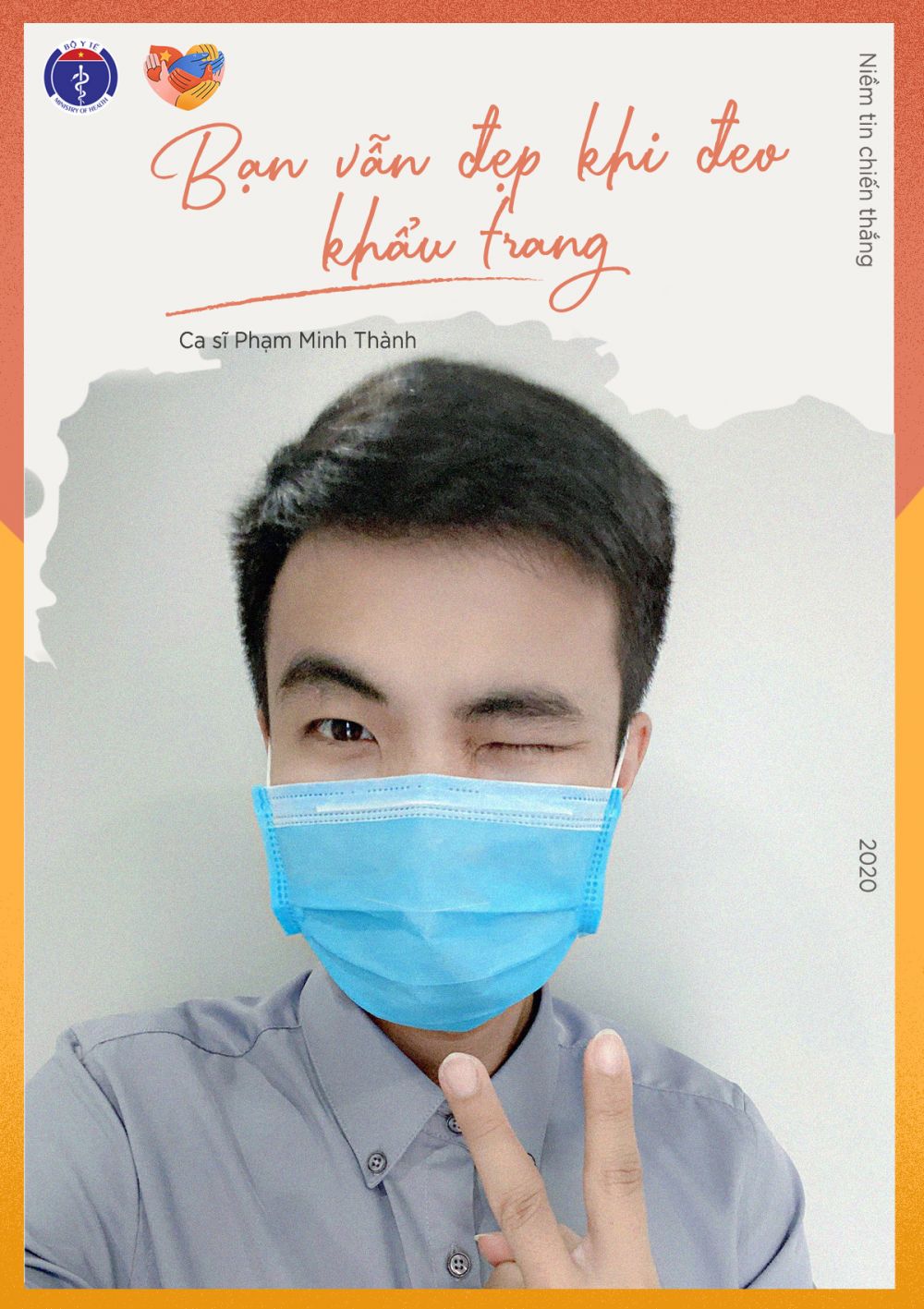 Chung tay phòng chống Covid-19, sao Việt truyền thông điệp 'Bạn vẫn đẹp khi đeo khẩu trang'