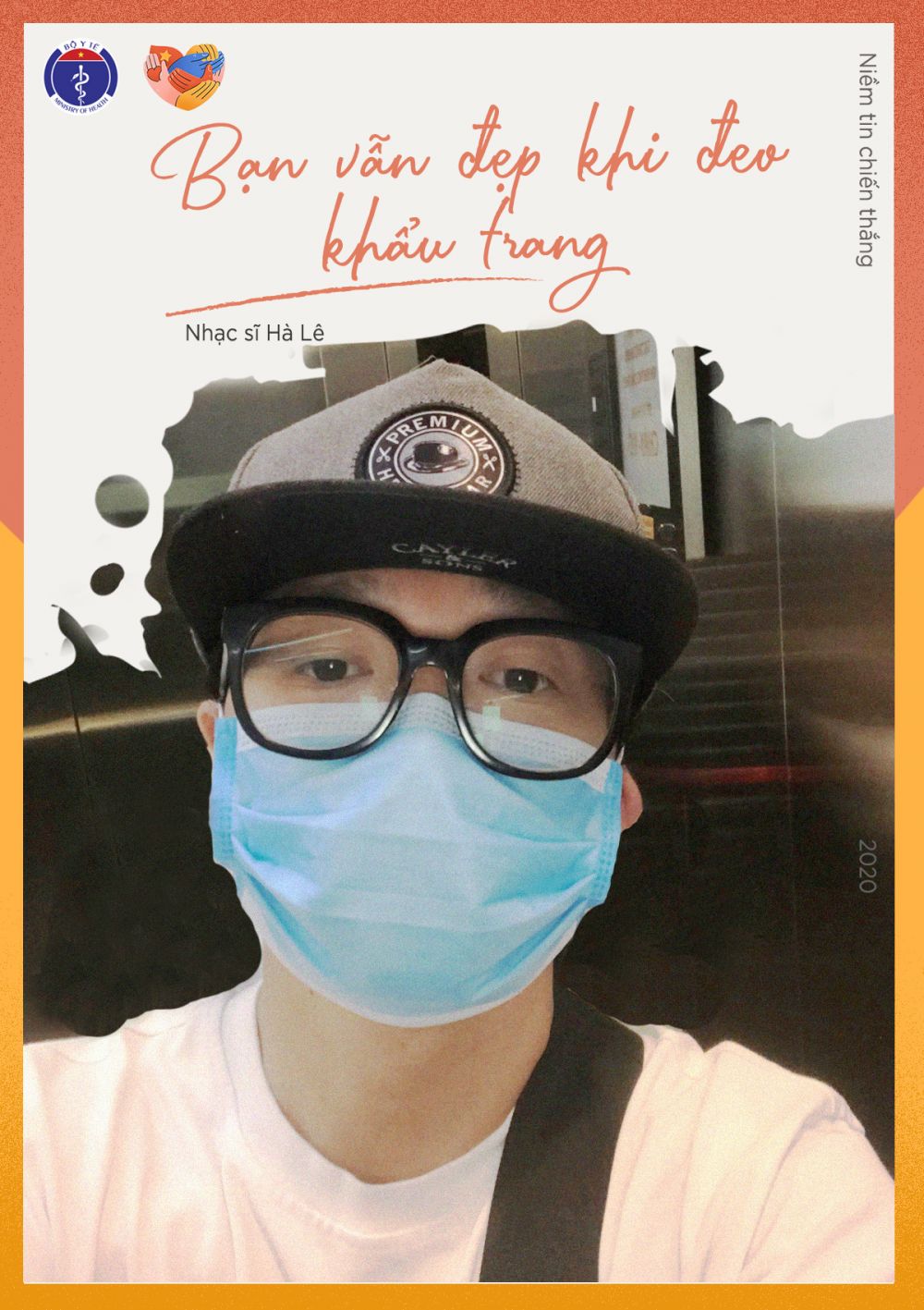 Chung tay phòng chống Covid-19, sao Việt truyền thông điệp 'Bạn vẫn đẹp khi đeo khẩu trang'