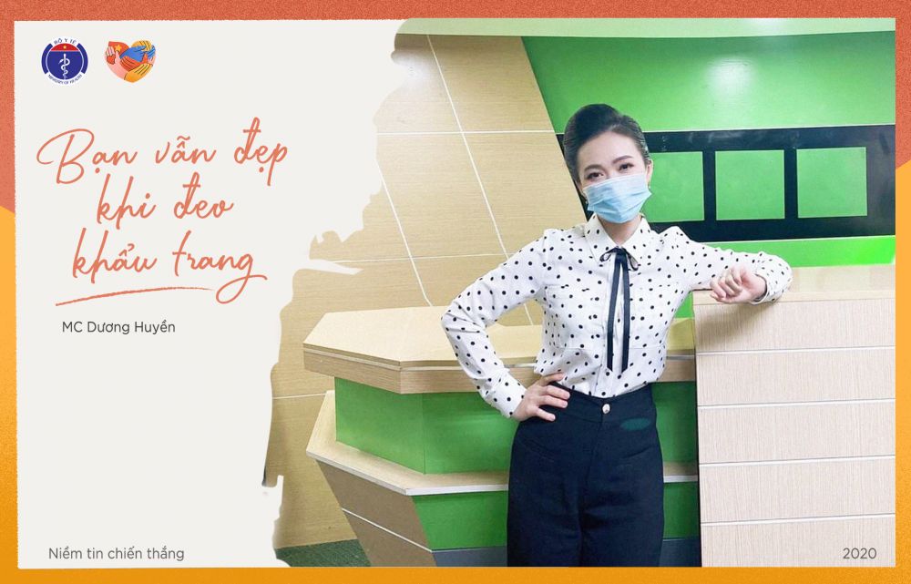 Chung tay phòng chống Covid-19, sao Việt truyền thông điệp 'Bạn vẫn đẹp khi đeo khẩu trang'