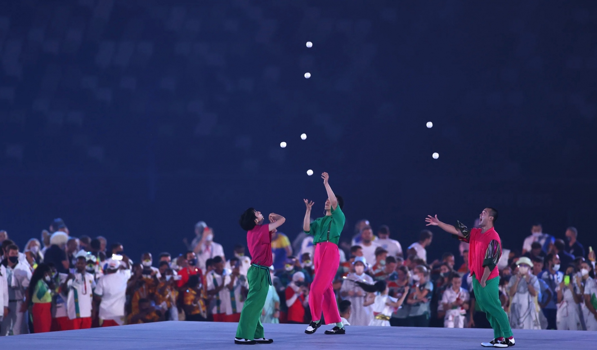 Hình ảnh khó quên tại Lễ bế mạc Olympic Tokyo 2020 Hình ảnh khó quên tại Lễ bế mạc Olimpic Tokyo 2020