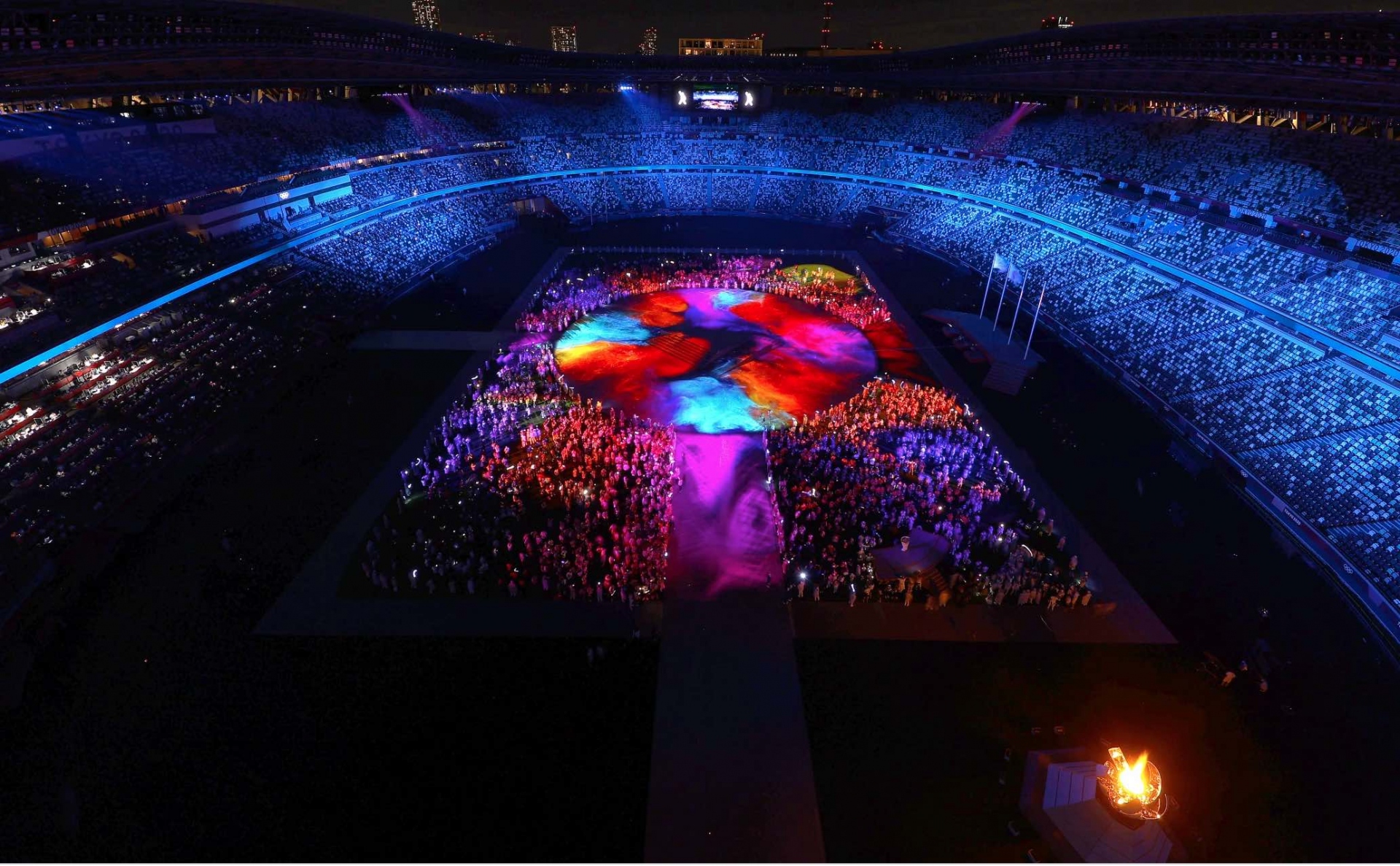 Hình ảnh khó quên tại Lễ bế mạc Olympic Tokyo 2020 Hình ảnh khó quên tại Lễ bế mạc Olimpic Tokyo 2020