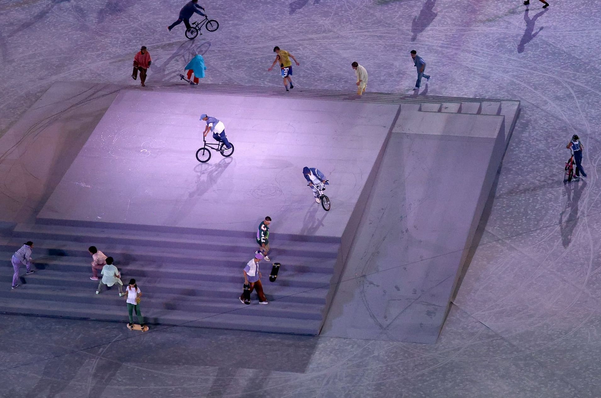 Hình ảnh khó quên tại Lễ bế mạc Olympic Tokyo 2020 Hình ảnh khó quên tại Lễ bế mạc Olimpic Tokyo 2020