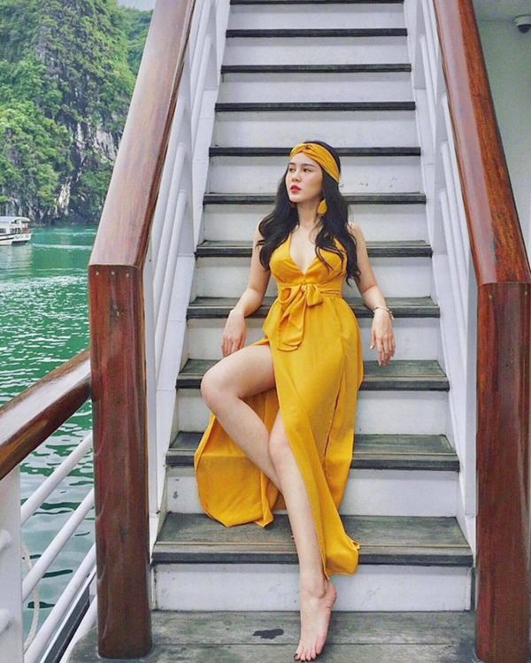 nhan sac xinh dep cua 4 nu mc vtv khi dong phim truyen hinh