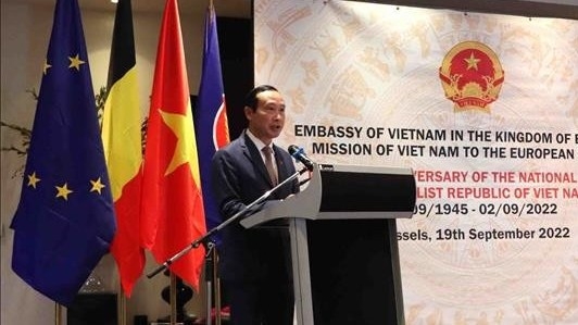 Long trọng kỷ niệm 77 năm Quốc khánh Việt Nam tại Bỉ