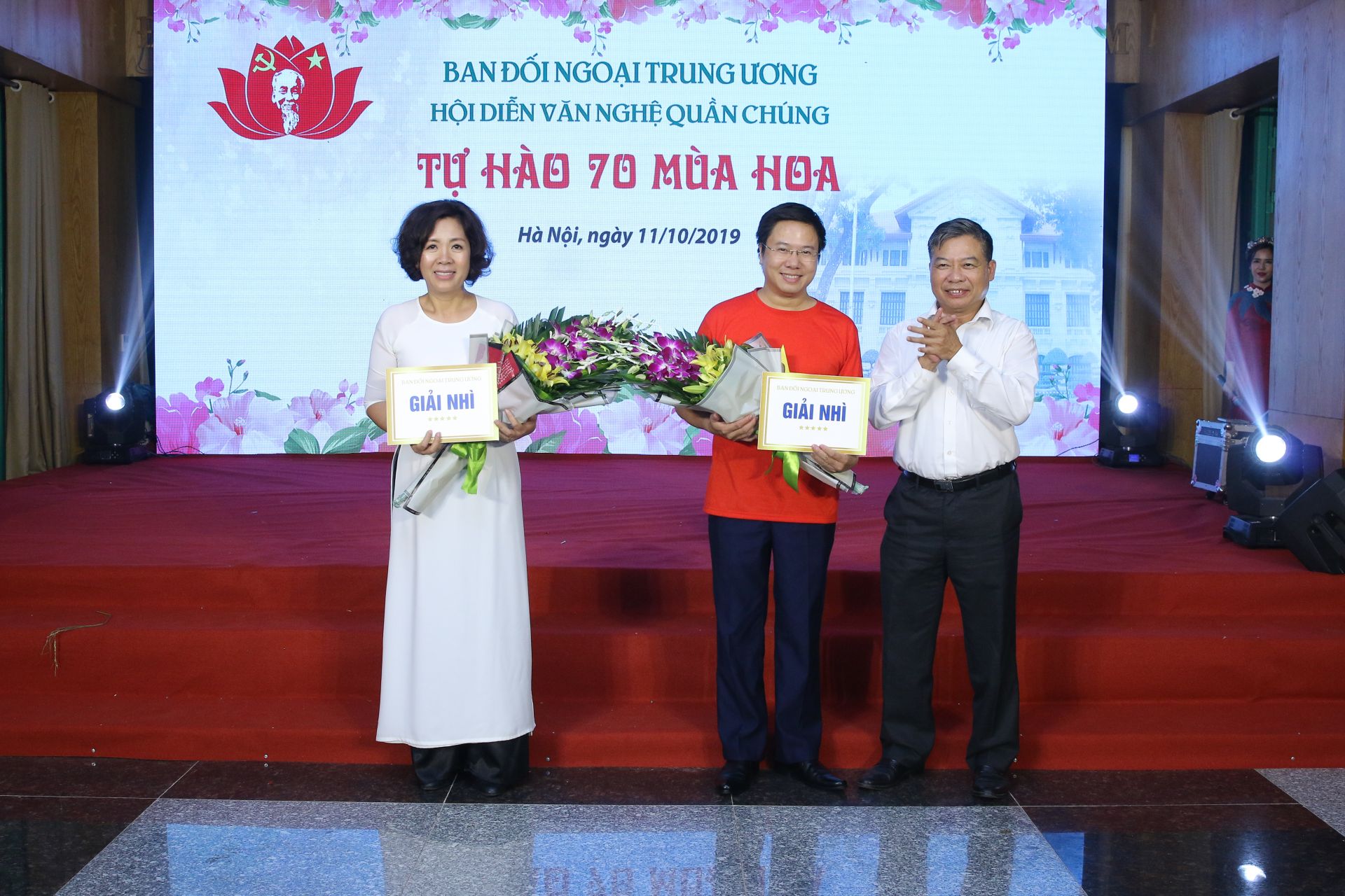 Hội diễn văn nghệ Kỷ niệm 70 năm Ngày Truyền thống Ban Đối ngoại Trung ương hoi dien van nghe ky niem 70 nam ngay truyen thong ban doi ngoai trung uong