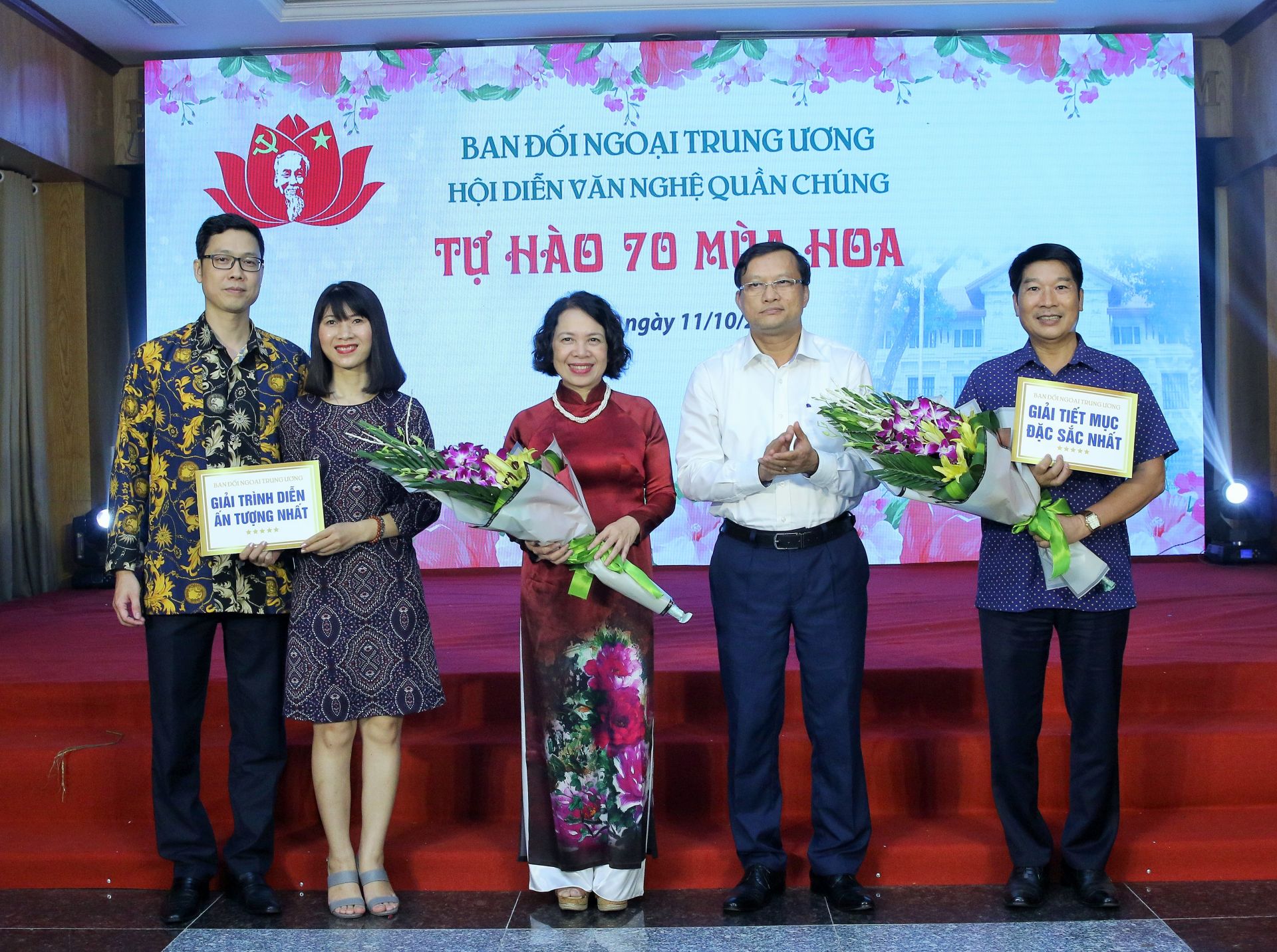 Hội diễn văn nghệ Kỷ niệm 70 năm Ngày Truyền thống Ban Đối ngoại Trung ương hoi dien van nghe ky niem 70 nam ngay truyen thong ban doi ngoai trung uong