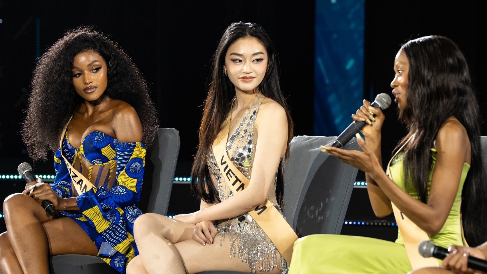 Yến Nhi gây tranh cãi khi giao lưu tiếng Anh ở Miss Grand International 2025