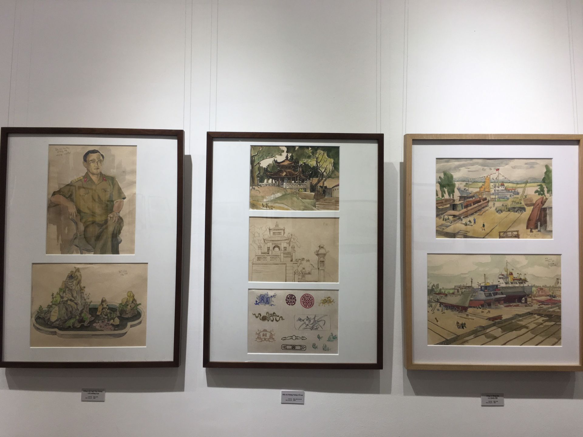 net thoi gian gia tai tranh ky hoa cua hoa sy ngo manh lan