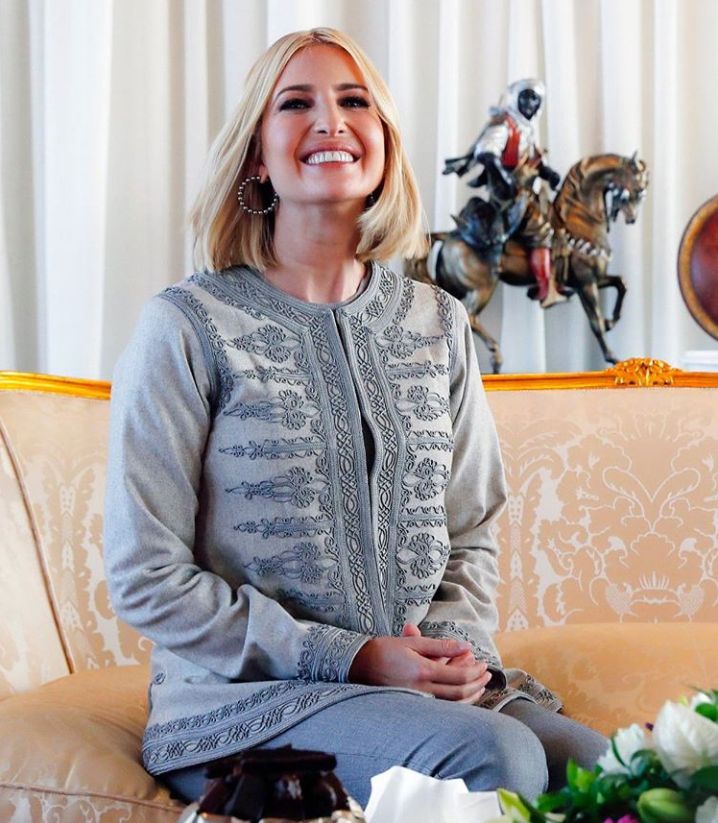 Phong cách thời trang ngoại giao của ái nữ Tổng thống Mỹ Ivanka Trump tại Morocco phong cach thoi trang ngoai giao cua ai nu tong thong my ivanka trump tai morocco