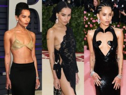 Sao Hollywood: Những bộ trang phục thảm đỏ táo bạo nhất của Zoë Kravitz
