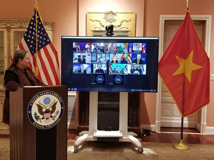 Lễ trao giải được diễn ra trực tuyến hôm 8/12 tại TLS Mỹ tại TP.HCM (Ảnh: TLS Mỹ).