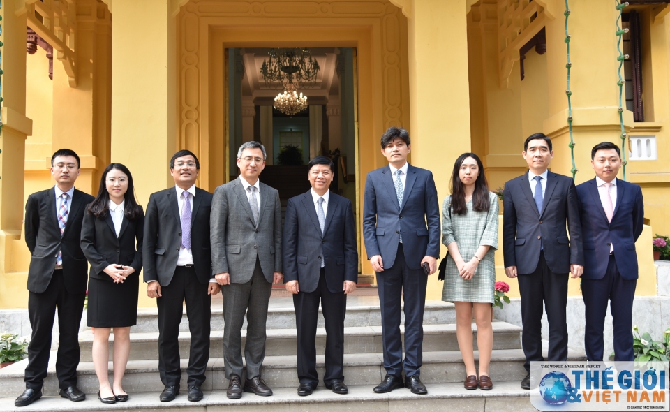 thu truong nguyen quoc cuong han quoc la mot trong nhung doi tac chien luoc hang dau cua viet nam