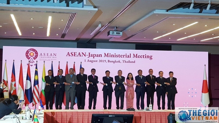 pho thu tuong pham binh minh dong chu tri hoi nghi bo truong ngoai giao asean nhat ban