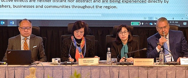 quan chuc cao cap apec tich cuc chuan bi cho tuan le cap cao ky niem 30 nam thanh lap dien dan