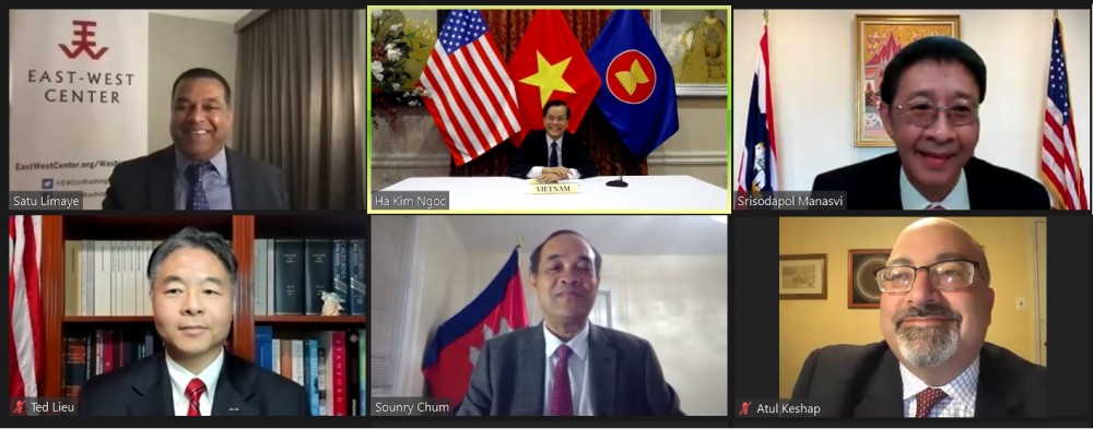 Hoa Kỳ cam kết tăng cường hợp tác với tiểu vùng Mekong