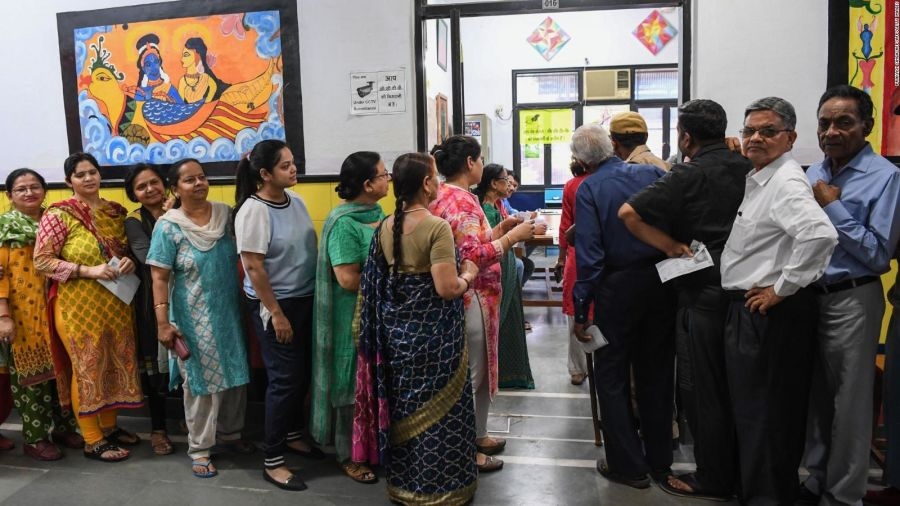 an do khoi dong cuoc bau cu lon nhat lich su thu tuong modi dua ra nhieu cam ket