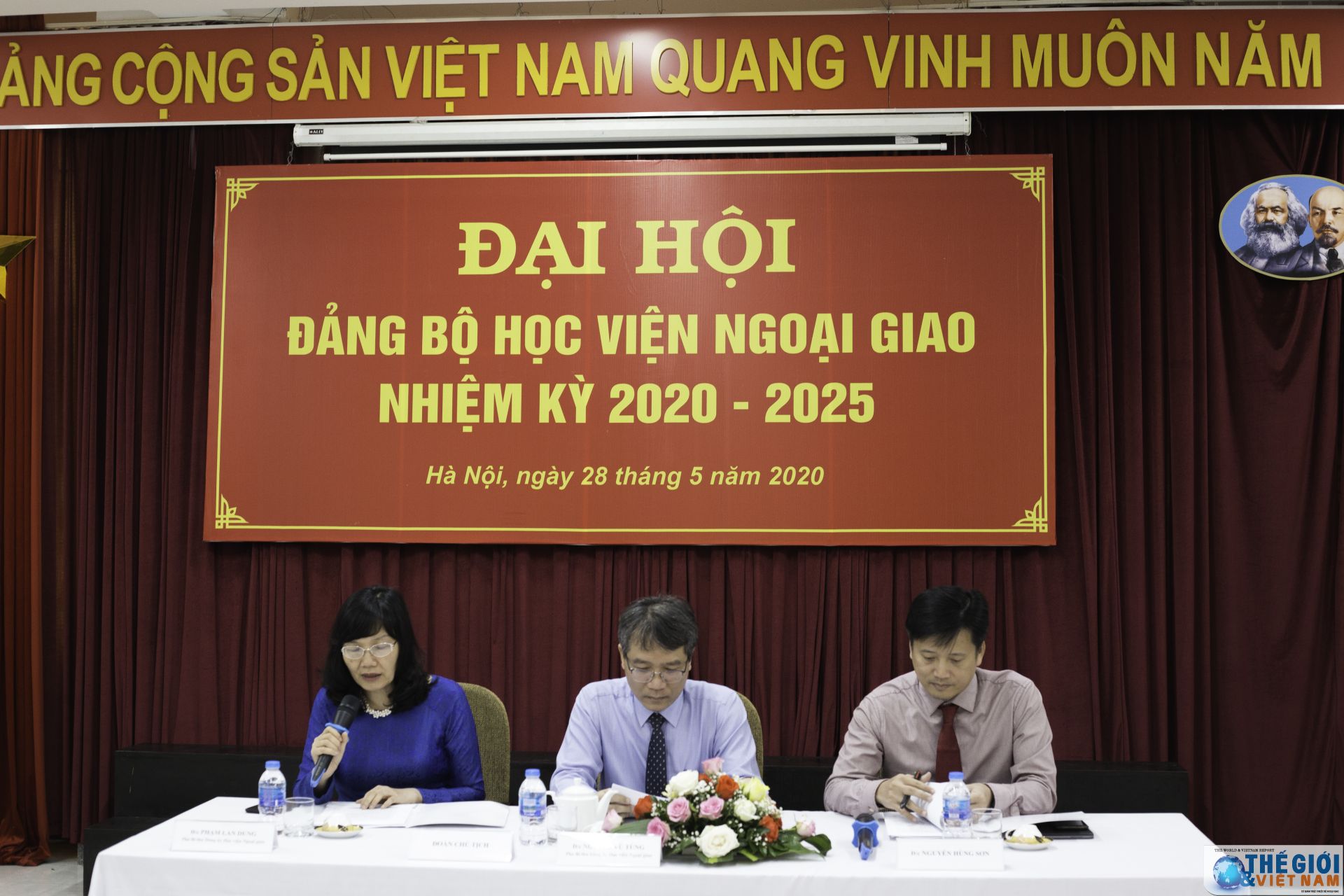 hoc vien ngoai giao to chuc dai hoi dang bo lan thu xi nhiem ky 2020 2025
