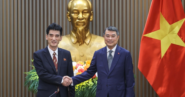 Thủ tướng Lê Minh Hưng tiếp Đại sứ Triều Tiên Ri Sung Guk