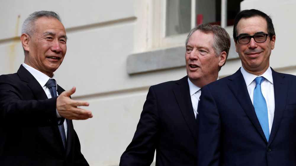 Mỹ Trung điện đàm đánh giá Thỏa thuận thương mại giai đoạn 1 my trung dien dam danh gia thoa thuan thuong mai giai doan 1