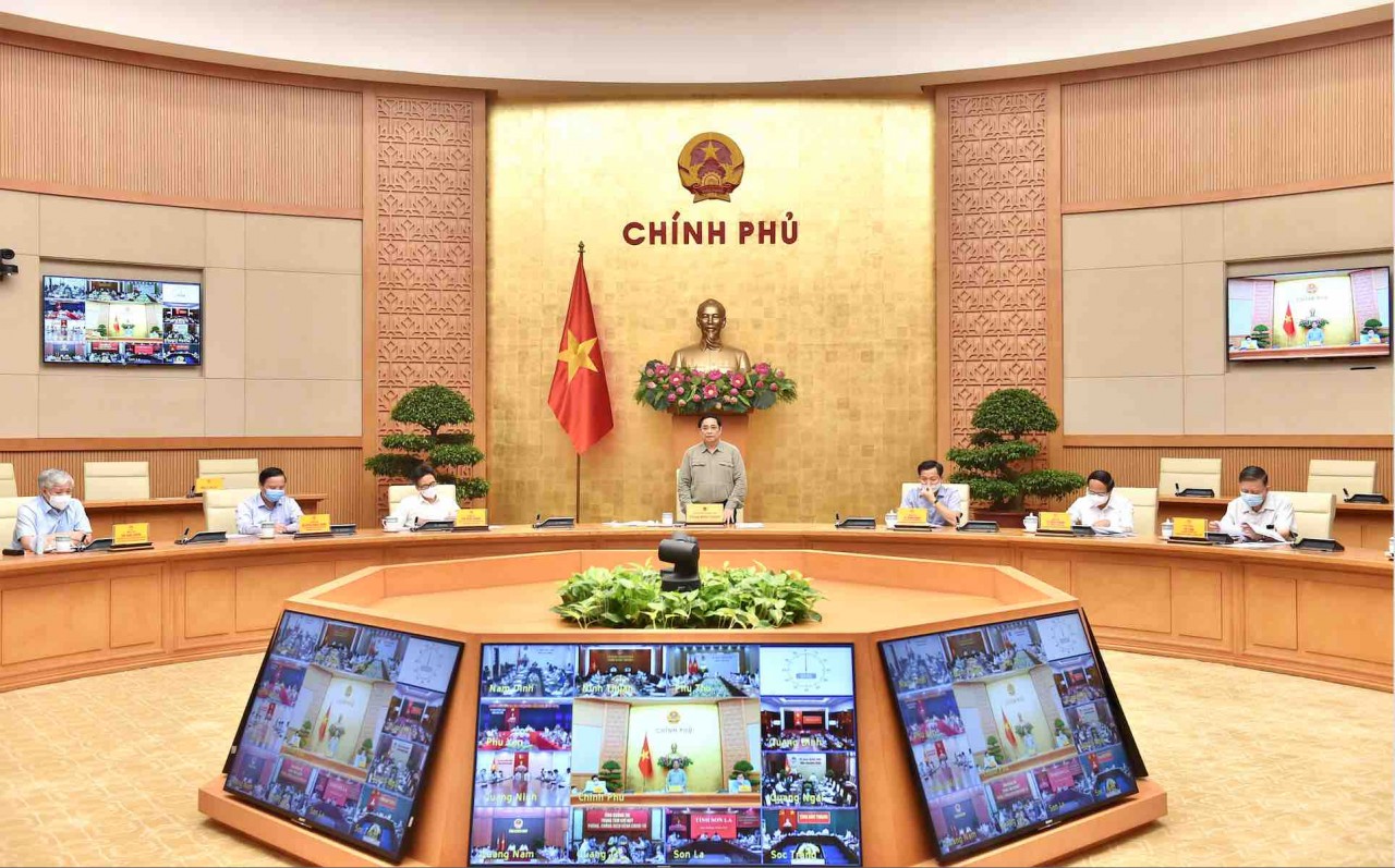 Thủ tướng Phạm Minh Chính: Thích ứng an toàn, thống nhất trên toàn quốc để kiểm soát hiệu quả dịch Covid-19