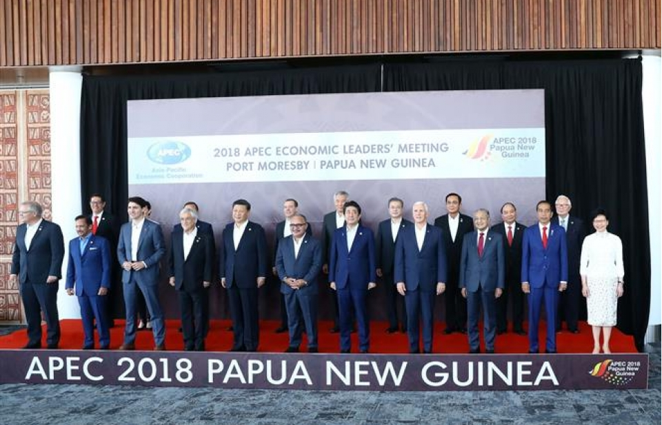 APEC 2018: Các nhà lãnh đạo tập trung thảo luận thương mại tự do