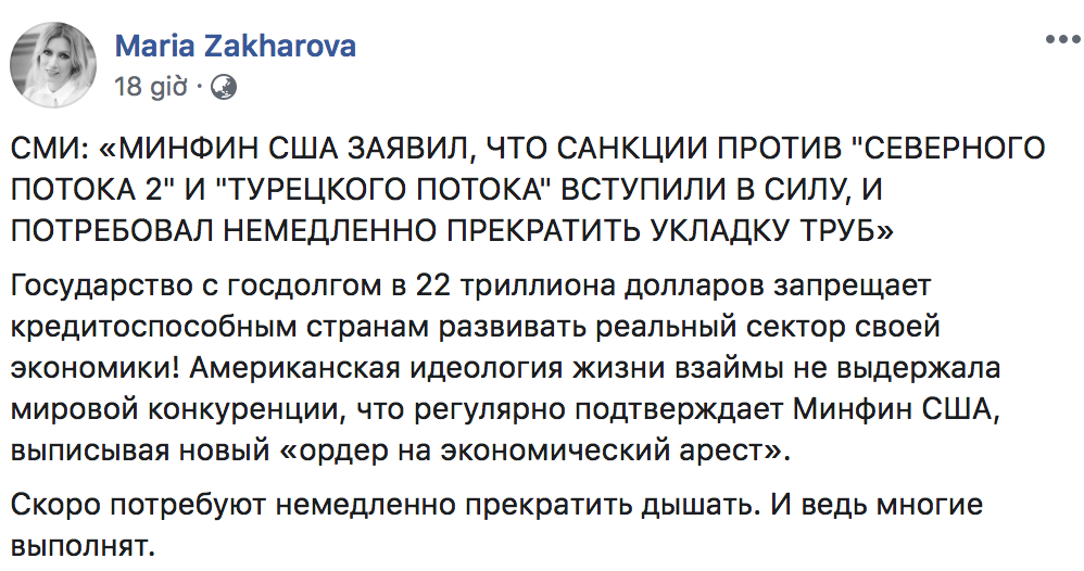 Nga cáo buộc Mỹ cấm các nước khác phát triển kinh tế nga cao buoc my cam cac nuoc khac phat trien kinh te