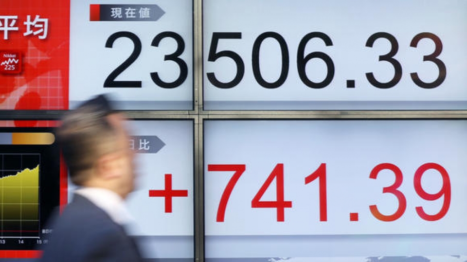 Nhật Bản: Chỉ số Nikkei đạt mức cao nhất trong 26 năm qua nhat ban chi so nikkei dat muc cao nhat trong 26 nam qua