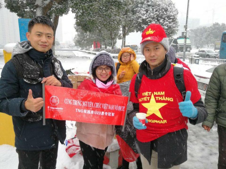 trung nguyen legend tiep nang luong cho u23 viet nam va nguoi ham mo