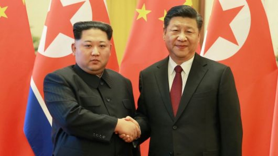 nha lanh dao trieu tien kim jong un bat ngo di tau hoa trong dem den bac kinh