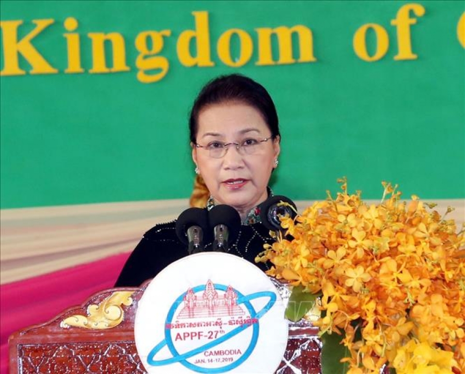 Khai mạc Hội nghị thường niên lần thứ 27 Diễn đàn Nghị viện châu Á - Thái Bình Dương khai mac hoi nghi thuong nien lan thu 27 dien dan nghi vien chau a thai binh duong