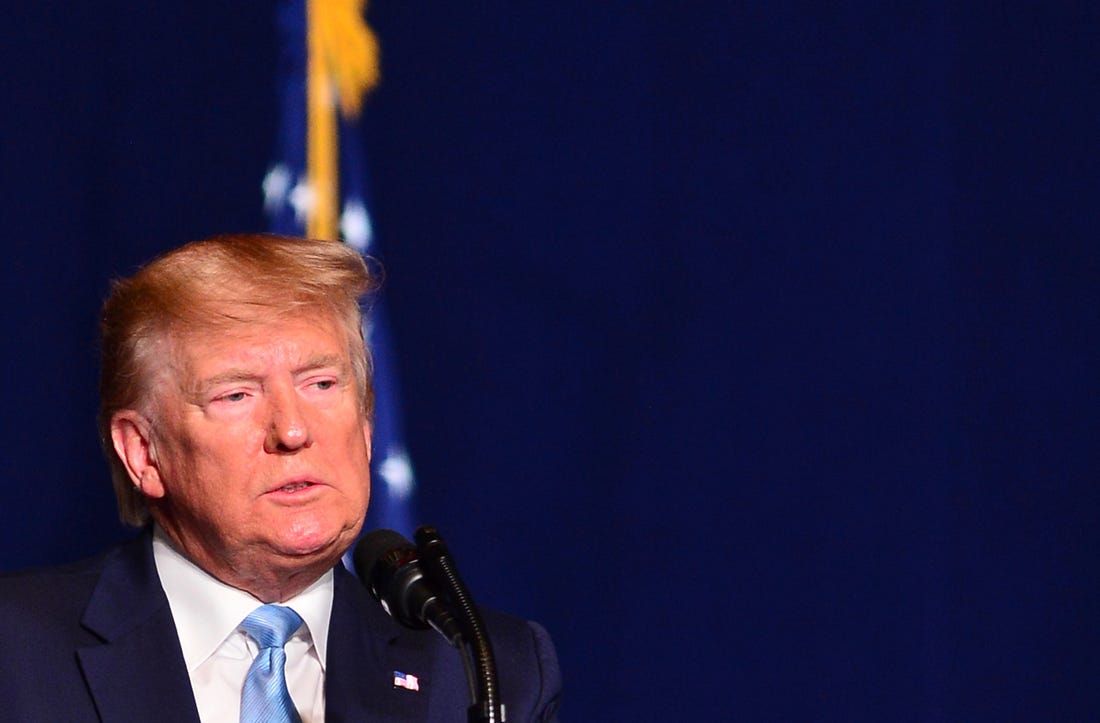 gui thong diep cho quoc hoi qua twitter tong thong trump canh bao gui thiet bi dep va moi den iran