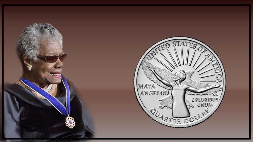 Người phụ nữ da màu đầu tiên được khắc hình lên đồng xu Mỹ. (Nguồn: Anadolu)