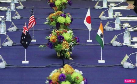 Bộ tứ Quad tính chuẩn bị nhóm họp ngoại trưởng. (Nguồn: Kyodo)