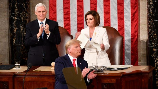 dang dan chu len tieng ve thong diep lien bang cuoi cung trong nhiem ky cua tong thong trump