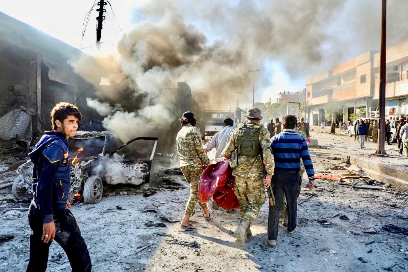 no bom gan bien gioi syria tho nhi ky my keu goi nga ngung ung ho chinh quyen tan bao