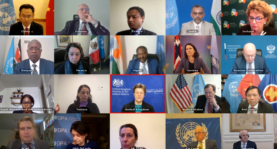 Hội đồng Bảo an LHQ thảo luận về việc thực hiện các thỏa thuận Minsk