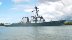 Tàu khu trục Mỹ tiến vào Biển Đông, thách thức yêu sách lãnh thổ của Trung Quốc