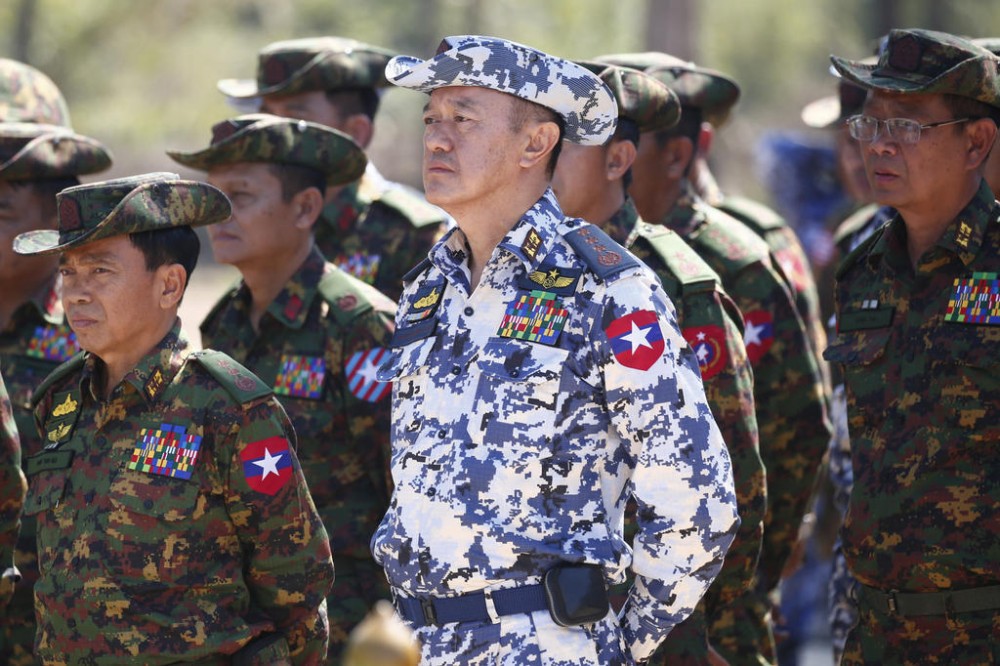 Mỹ trừng phạt 2 tướng Myanmar liên quan vụ chính biến, cảnh cáo tăng 'đòn'. (Nguồn: AFP)