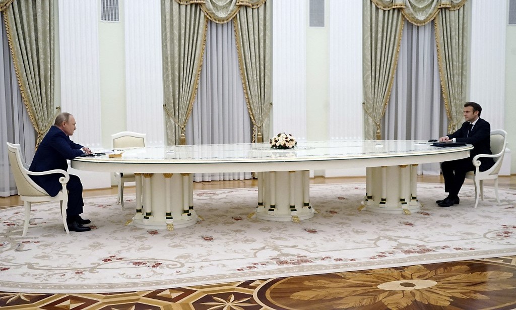 Thượng đỉnh Nga-Pháp: Tổng thống Macron nói 'tình huống nguy cấp'; ông Putin cảm ơn, ra cam kết. (Nguồn: AFP)