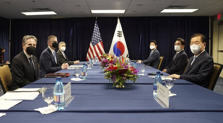 Hàn Quốc tiết lộ bước đi mới với Mỹ liên quan Triều Tiên. (Nguồn: AP)
