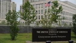 Mỹ thông báo đóng cửa Đại sứ quán ở Ukraine
