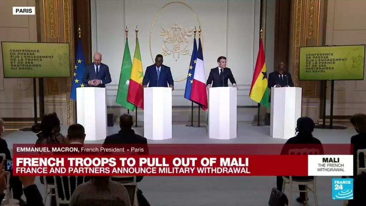 Tình hình Mali: Pháp và đồng minh tuyên bố rút quân, chặt đứt hy vọng của Tây Phi. (Nguồn: France 24)