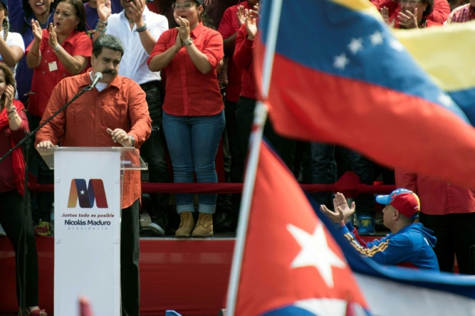 venezuela lui ngay bau cu tong thong