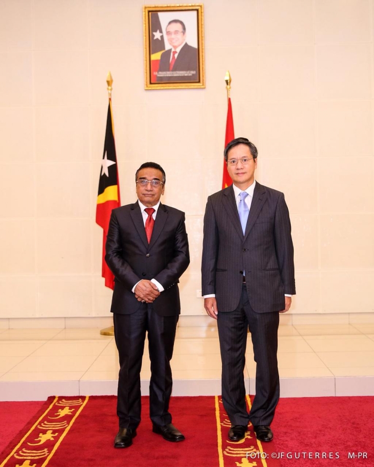 dai su pham vinh quang trinh thu uy nhiem len tong thong timor leste