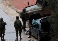 Đổ tội tấn công có chủ ý, binh sĩ Israel giết hai người Palestine gây ra vụ đâm xe ở Bờ Tây